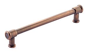 Schaub and Company Steamworks 6" (152mm) Center-to-Center Cabinet Pull (Empire Bronze)