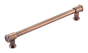 Schaub and Company Steamworks 8" (203mm) Center-to-Center Cabinet Pull (Empire Bronze)