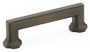 Schaub and Company Empire Series 3-1/2" (89mm) Center-to-Center Cabinet Pull (Ancient Bronze)