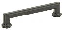 Schaub and Company Empire Series 5" (128mm) Center-to-Center Cabinet Pull (Matte Black)