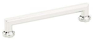 Schaub and Company Empire Series 6" (152mm) Center-to-Center Cabinet Pull (Polished Chrome)