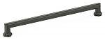 Schaub and Company Empire Series 10" (254mm) Center-to-Center Cabinet Pull (Matte Black)