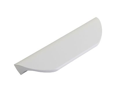 Schaub and Company Suave 3-3/4" (96mm) Center-to-Center Cup Pull (Matte White)
