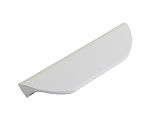Schaub and Company Suave 3-3/4" (96mm) Center-to-Center Cup Pull (Matte White)