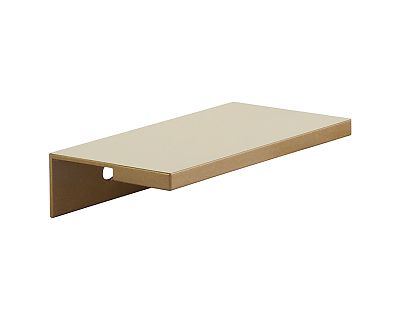 Schaub and Company Borde 3-1/8" (79mm) Cabinet Edge Pull (Gold Rande)