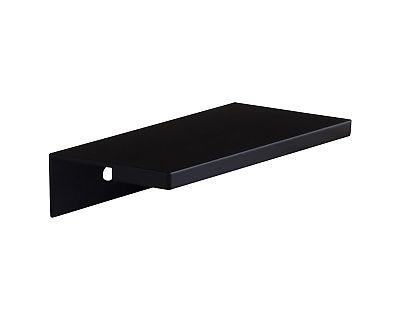 Schaub and Company Borde 3-1/8" (79mm) Cabinet Edge Pull (Matte Black)