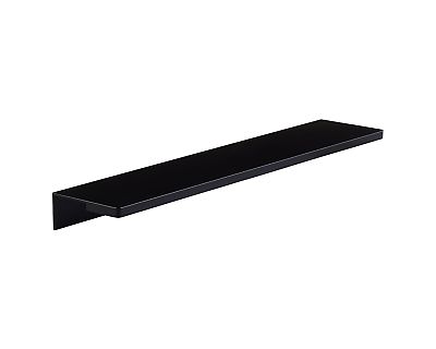 Schaub and Company Borde 7-7/8" (200mm) Cabinet Edge Pull (Matte Black)