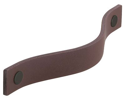Schwinn Design 33828/160 6-5/16" (160mm) Center-to-Center Cabinet Pull (Matte Black/ Burgundy)