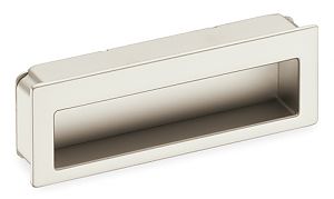 Schwinn Design Z078 3-3/4" (96mm) Center-to-Center Flush Pull (Satin Nickel)