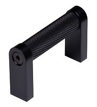 Schwinn Design 44702/64 2-1/2" (64mm) Center-to-Center Knurled Cabinet Pull (Matte Black)
