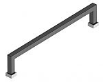 Schwinn Design 34043/64 5" (128mm) Center-to-Center Cabinet Pull (Matte Black/Matte Chrome)