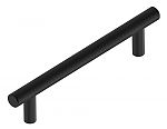 Schwinn Design 33998/128 5" (128mm) Center-to-Center Knurled Cabinet Pull (Matte Black)