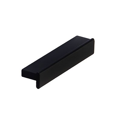 Schwinn Design 34098/64 2-17/32" (64mm) Center-to-Center Bar Cabinet Pull - 3-5/16" (84mm) Overall Length  (Matte Black)