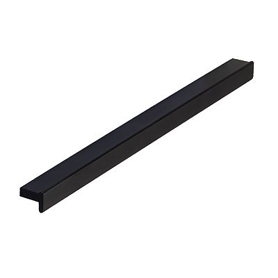 Schwinn Design 34098/256 10-0/0" (256mm) Center-to-Center Bar Cabinet Pull - 10-7/8" (276mm) Overall Length  (Matte Black)
