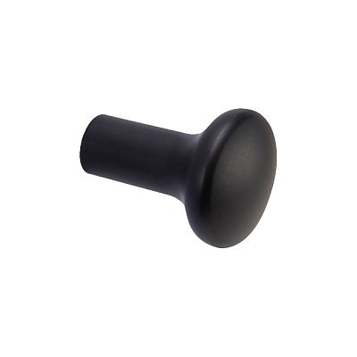 Schwinn Design 34102 1-3/16" (30mm) Knob/ Hook (Matte Black)