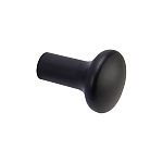 Schwinn Design 34102 1-3/16" (30mm) Knob/ Hook (Matte Black)