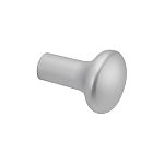 Schwinn Design 34102 1-3/16" (30mm) Knob/ Hook (Clear Anodized)