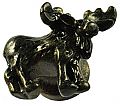 Sierra Lifestyle Rustic Lodge Collection 1-1/2" (38mm) Humorous Moose Cabinet Knob