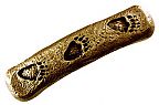 Sierra Lifestyle Rustic Lodge Collection 3" (76mm) Center-to-Center Bear Track Cabinet Pull