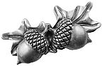 Sierra Lifestyle Rustic Lodge Collection 3" (76mm) Center-to-Center Acorn Cabinet Pull