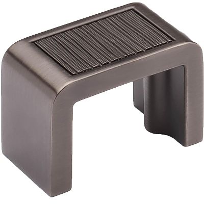 Sietto Brushed 1-3/8" (35mm) Center-to-Center Cabinet Pull (Gunmetal)
