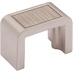 Sietto Brushed 1-3/8" (35mm) Center-to-Center Cabinet Pull (Satin Nickel)