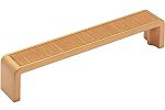 Sietto Brushed 6" (152mm) Center-to-Center Cabinet Pull (Satin Brass)