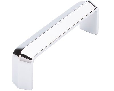 Sietto Eternity 4" (102mm) Center-to-Center Cabinet Pull (Polished Chrome)