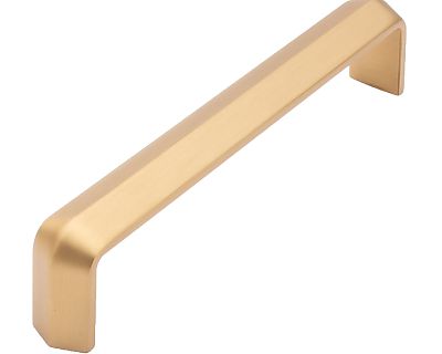 Sietto Eternity 6" (152mm) Center-to-Center Cabinet Pull (Satin Brass)