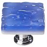 Sietto 1-1/4" (32mm) Glass Cabinet Knob (Glacier Sky Blue)