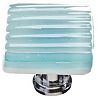 Sietto Texture 1-1/4" (32mm) Glass Cabinet Knob (Reed Light Aqua)