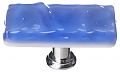 Sietto 2" (51mm) Long Glass Cabinet Knob (Glacier Sky Blue)