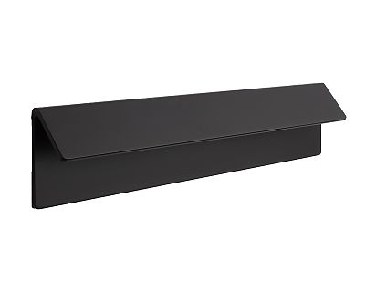 Sietto Fold 8" (203mm) Center-to-Center Cabinet Finger Pull (Matte Black)