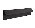 Sietto Fold 8" (203mm) Center-to-Center Cabinet Finger Pull (Matte Black)