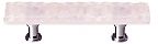 Sietto 3" (76mm) Center-to-Center Glass Cabinet Pull (Glacier Rose)