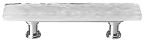 Sietto 3" (76mm) Center-to-Center Glass Cabinet Pull (Skinny Glacier Blue Grey)