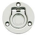 Sugatsune 304 Grade Stainless Steel 1-31/32" (50mm) Spring Loaded Folding Ring Pull (Polished)