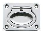 Sugatsune 304 Grade Stainless Steel 2-15/16" (75mm) Spring Loaded Folding Ring Pull (Polished)