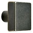 Sun Valley Bronze 1-1/4" (32mm) Contemporary Square Flat Cabinet Knob