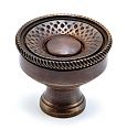 Symphony Designs by Schaub 1-1/4" (32mm) Cabinet Knob (Dark Antique Bronze)