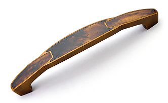 Symphony by Schaub 6" (152mm) Center-to-Center Cabinet Pull (Penshell Inlay/Estate Dover)