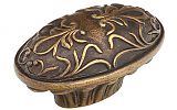 Symphony by Schaub Cantata 5/8" (16mm) Center-to-Center Oval Cabinet Knob (Dark Italian Antique)