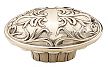 Symphony by Schaub Cantata 5/8" (16mm) Center-to-Center Oval Cabinet Knob (White Brass)