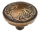 Symphony by Schaub Cantata 1-1/4" (32mm) Round Cabinet Knob (Dark Italian Antique)