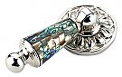 Symphony Designs by Schaub 2-3/4" (70mm) Pendant Cabinet Pull (Imperial Shell/Polished Nickel)