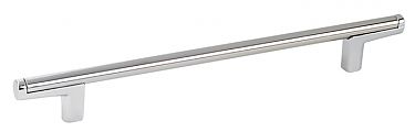 TopEx 12-5/8" (321mm) Center-to-Center Round Bar Cabinet Pull (Polished Chrome)
