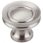 Top Knobs Somerset 1-1/4" (32mm) Button Faced Round Cabinet Knob (Brushed Satin Nickel)