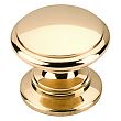 Top Knobs Somerset 1-1/4" (32mm) Brass Cabinet Knob (Polished Brass)