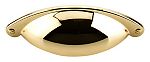 Top Knobs Somerset 2-1/2" (64mm) Center-to-Center Cabinet Cup Pull (Polished Brass)