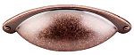 Top Knobs Somerset 2-1/2" (64mm) Center-to-Center Cabinet Cup Pull (Antique Copper)
